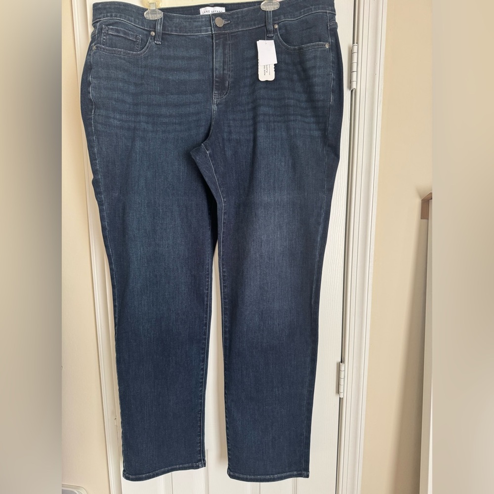 Signature Dark Blue Straight Jeans
